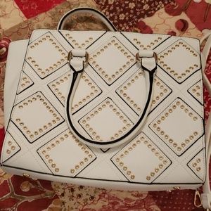 NWOT Fabulous Age White Diamon Satchel